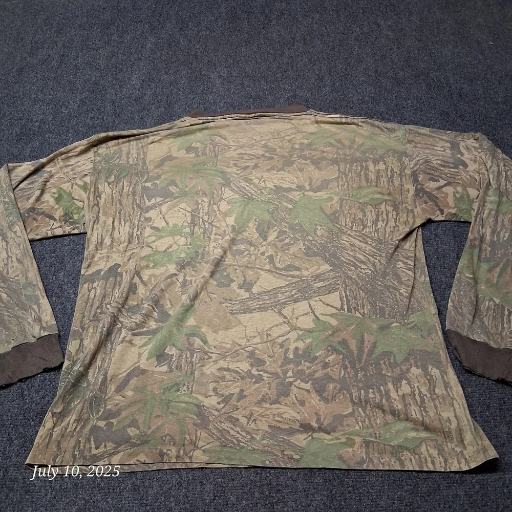 * Vintage Red Head‎ Redhead Realtree Pocket T Shirt Size Large Camouflage